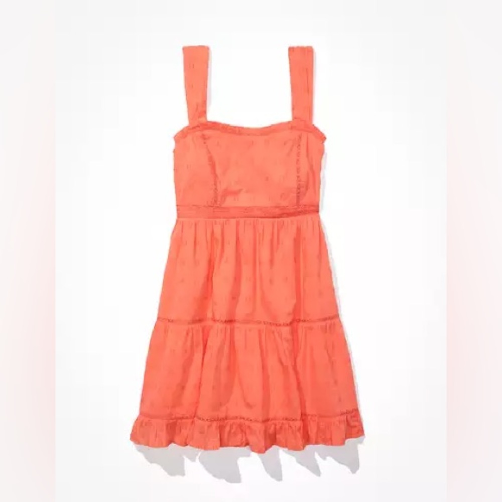 A-E Tie-Back Babydoll Mini Dress